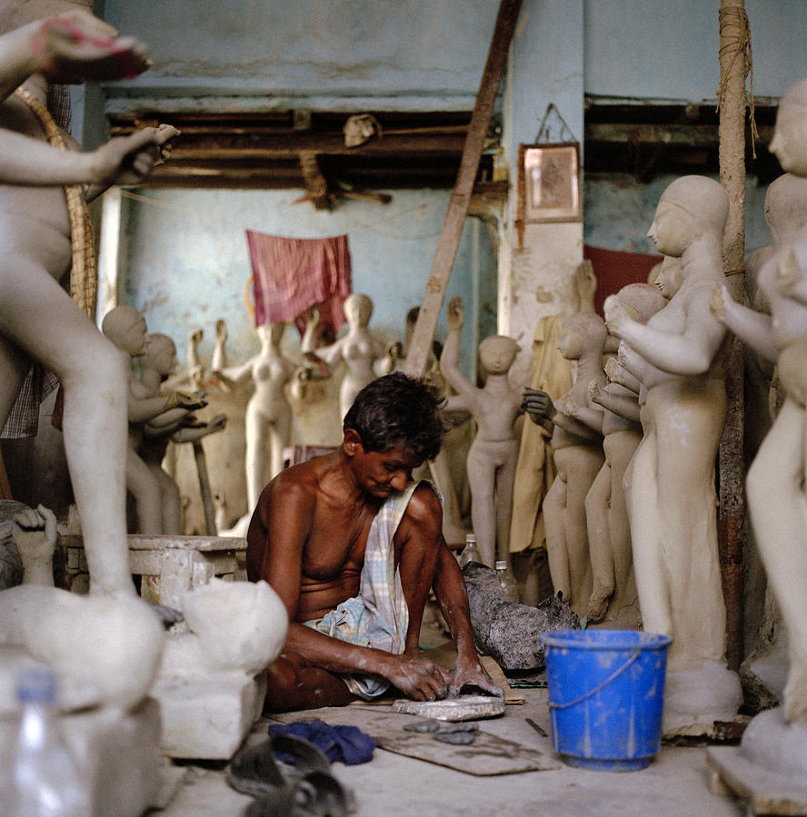 The Indian Potter  Photograph by Shaun Higson