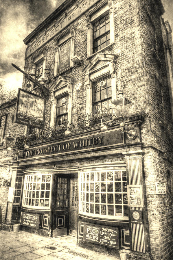 The Prospect Of Whitby Pub London Vintage Photograph by David Pyatt ...