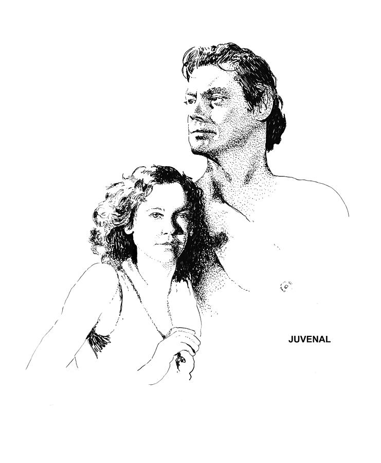 The Real Tarzan And Jane Drawing