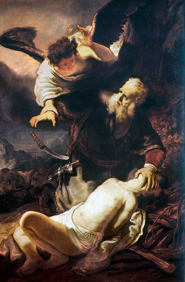 The Sacrifice Of Isaac #1 Painting by Granger