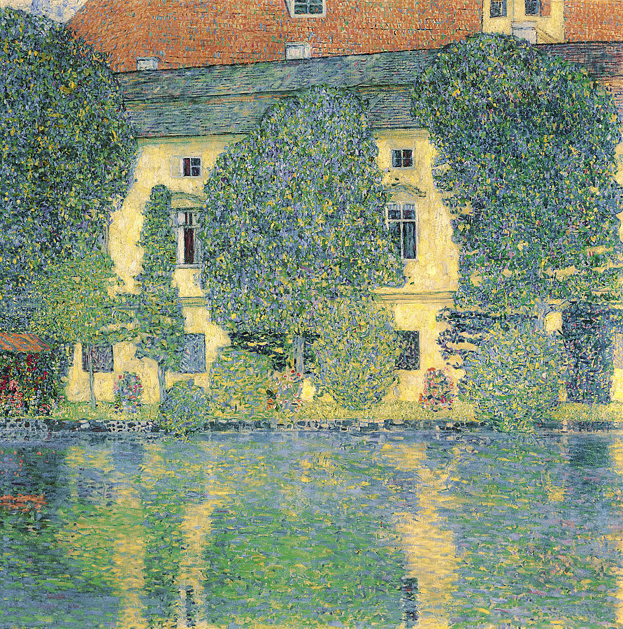 The Schloss Kammer On The Attersee IIi #1 Painting by Celestial Images