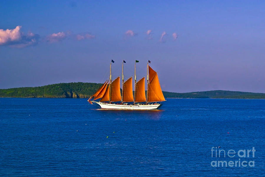 The Schooner Margaret Todd. #3 Photograph by New England Photography