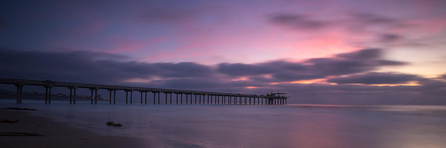 The Scripps Pier #1 Photograph by Peter Tellone