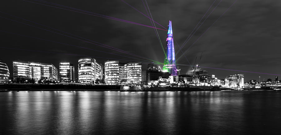 The Shard Lasers #1 Photograph by Dawn OConnor