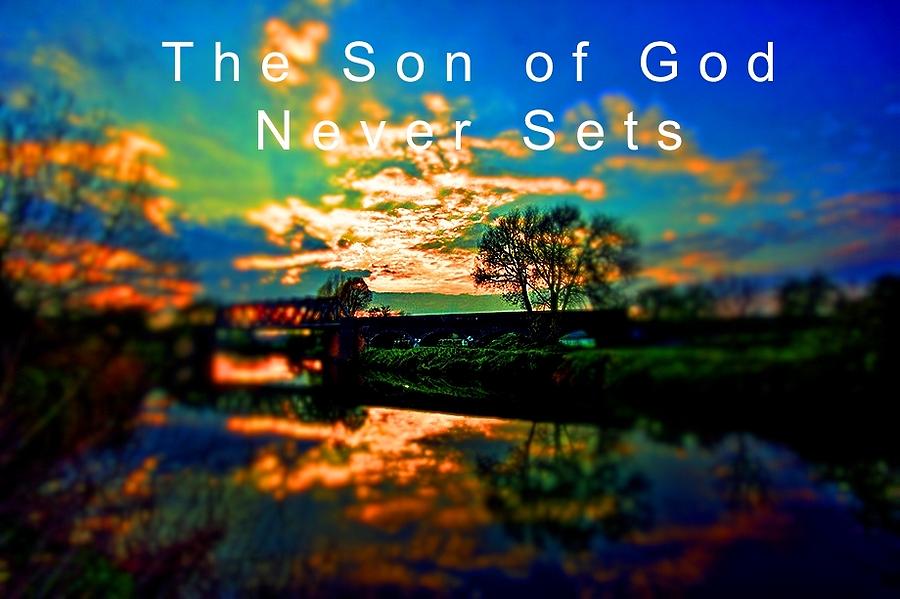 The Son of God Never Sets #2 Painting by Bruce Nutting