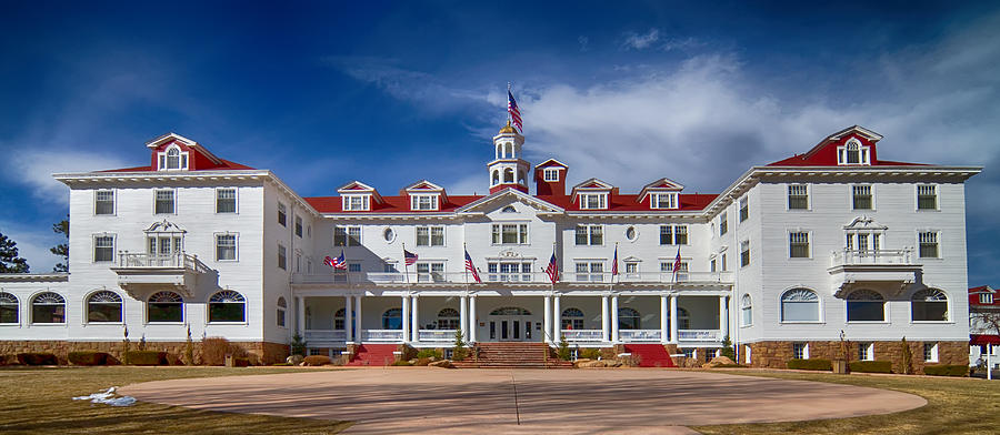 The Stanley Hotel Panorama Photograph by James BO Insogna