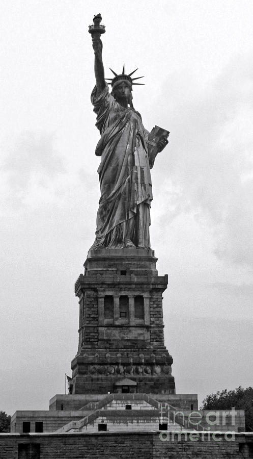 Statue Of Liberty Photograph - The Statue of Liberty #1 by Gregory Dyer