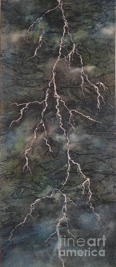 The Storm Painting by Chrisann Ellis