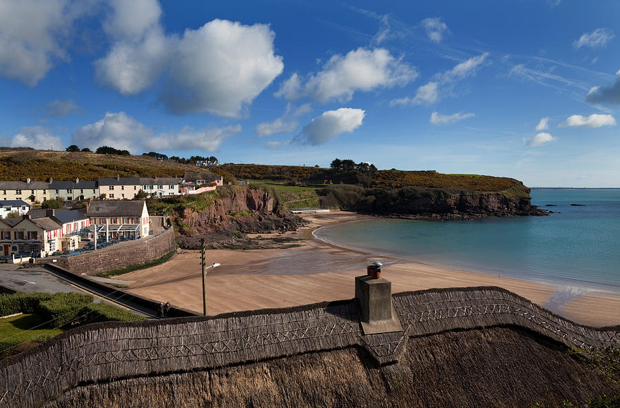 The Strand Inn And Dunmore Strand Photograph by Panoramic Images