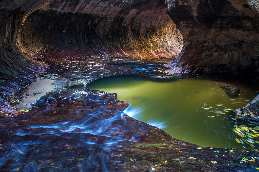 The Subway Zion National Park Photograph by Pierre Leclerc Photography