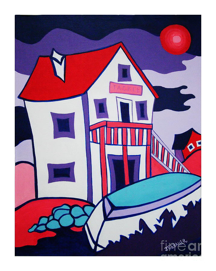 The Tackle House #1 Painting by Joyce Gebauer