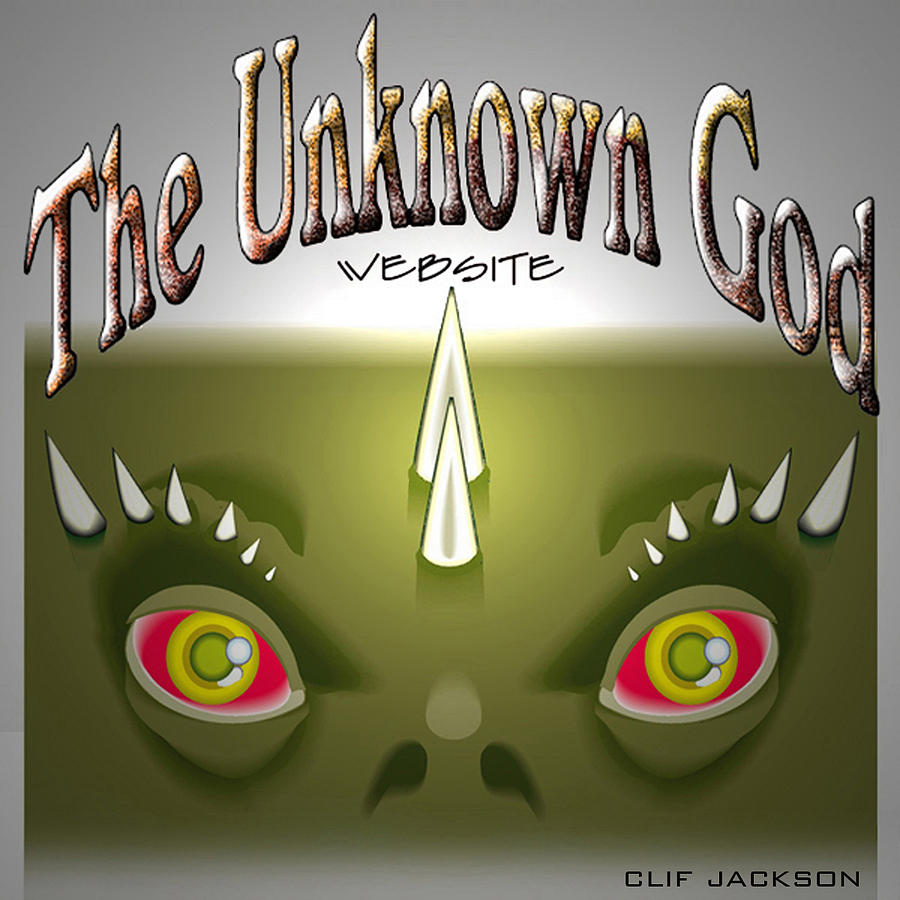Space Digital Art - The Unknown God #1 by Clif Jackson