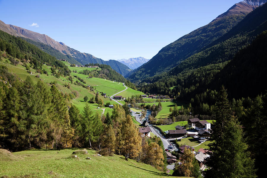 The Valley Virgental, Tyrol, Seen Photograph by Martin Zwick