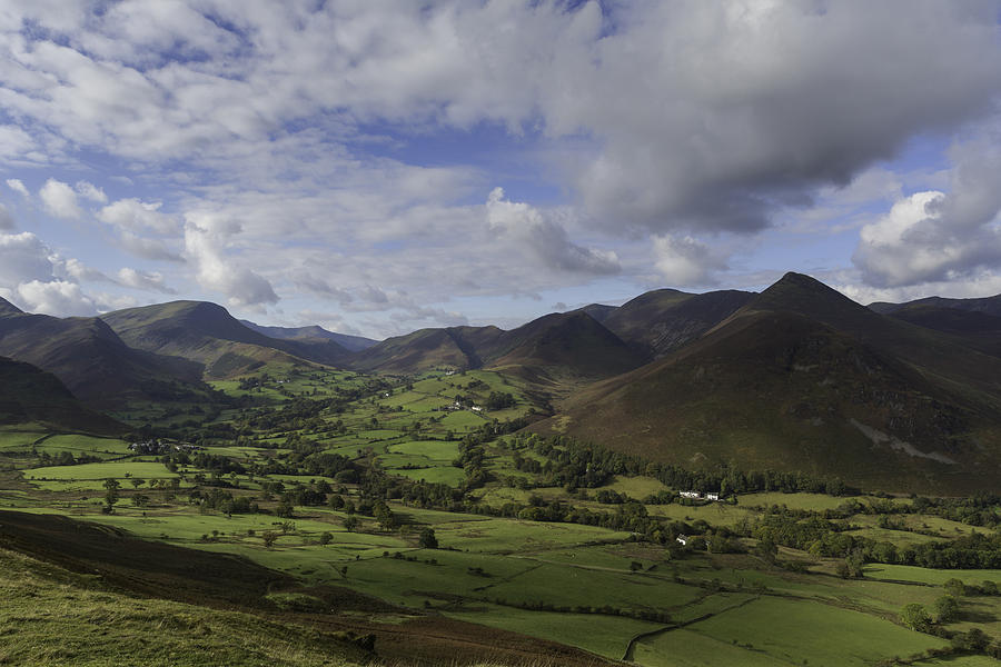 Mountain Photograph - The View From Catbells #1 by Wendy Chapman