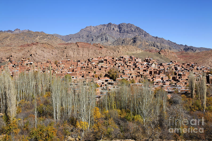 The village of Abyaneh in Iran #1 Photograph by Robert Preston