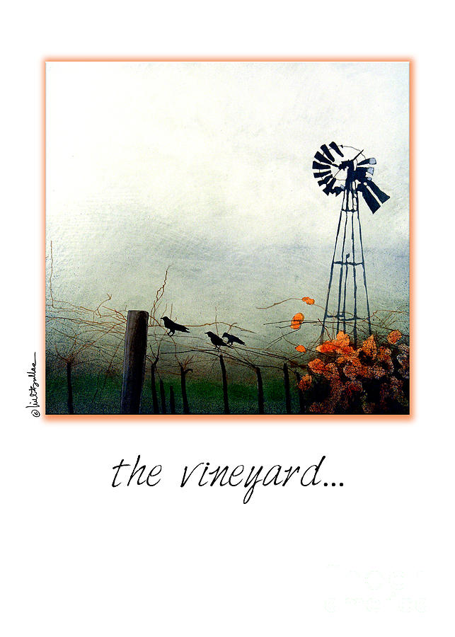 The Vineyard #1 Painting by Will Bullas
