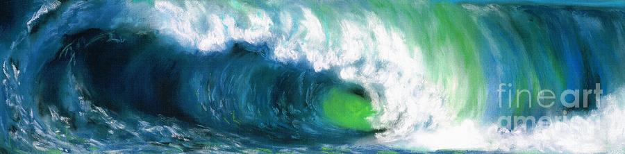 The Wave #1 Painting by Frances Marino