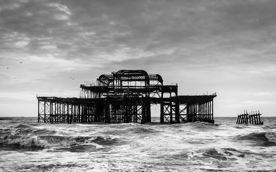 The West Pier in Brighton #1 Photograph by Dutourdumonde Photography
