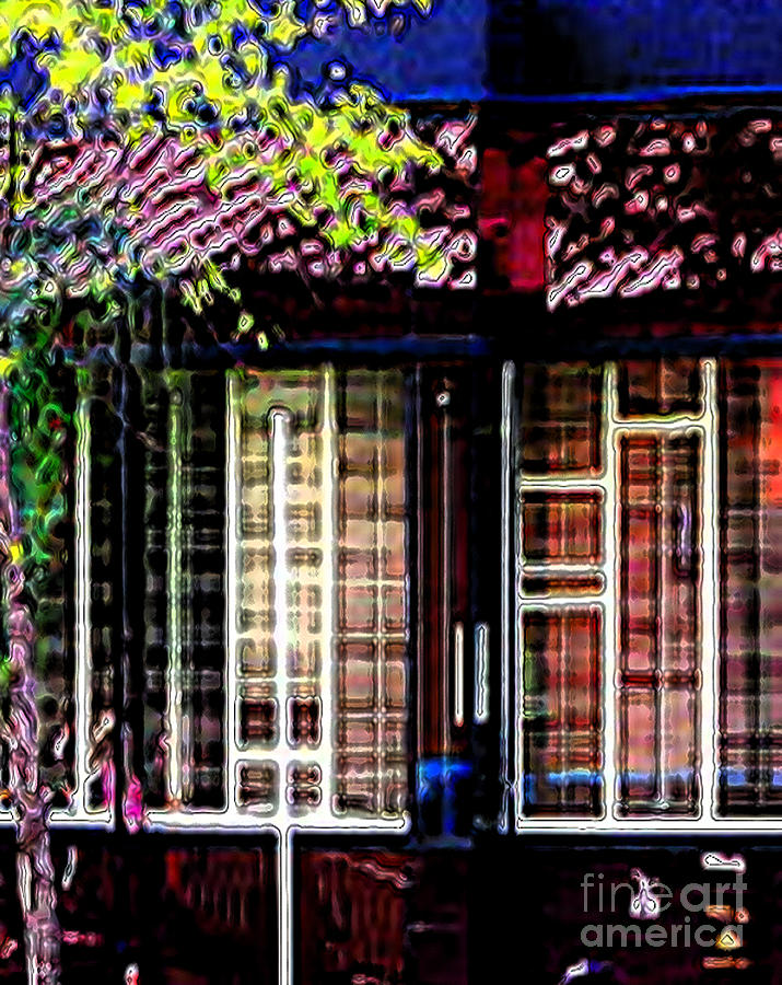 Styles Mixed Media - The Window #1 by Gayle Price Thomas