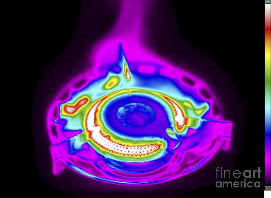 Thermogram Of A Propane Burner #1 Photograph by GIPhotoStock