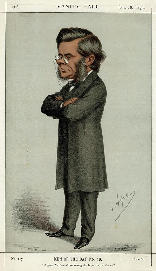 Thomas Henry Huxley 1825 1895 Drawing By Mary Evans Picture Library