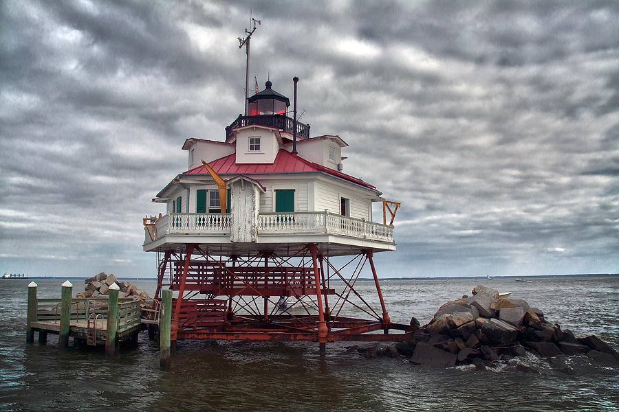 Thomas Point Lighthouse #2 Photograph by Robert Fawcett