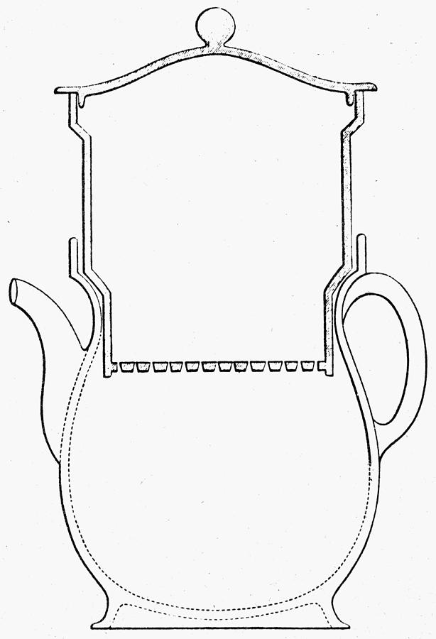 Thompson Drip Coffee Pot #1 Drawing by Granger
