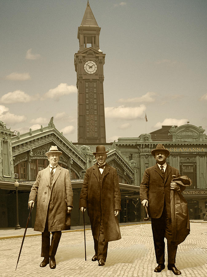 Three Stalwart Gentlemen #1 Photograph by Roslyn Rose