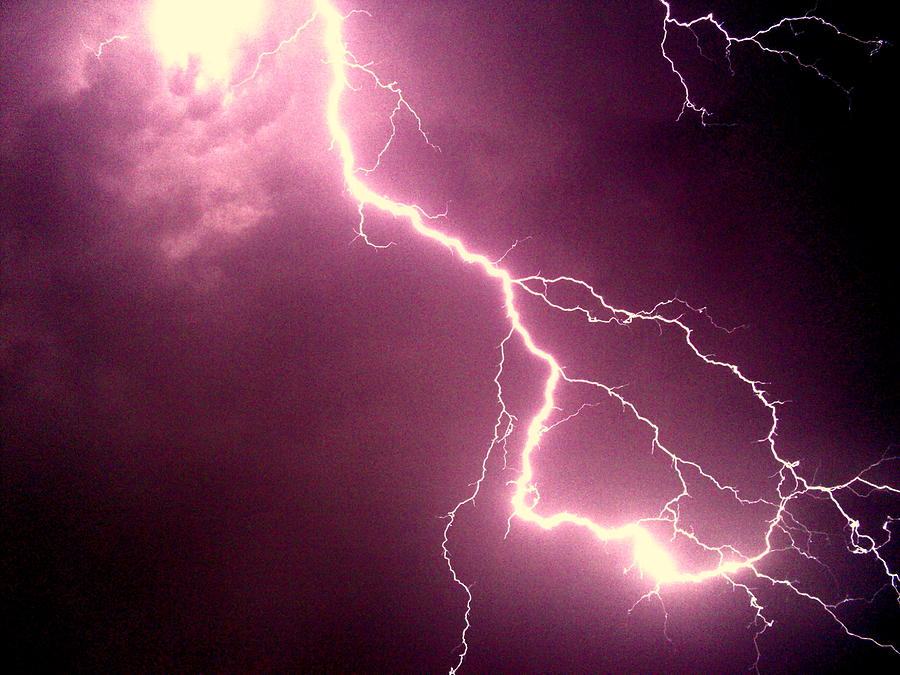Lightning #3 Photograph by Salman Ravish