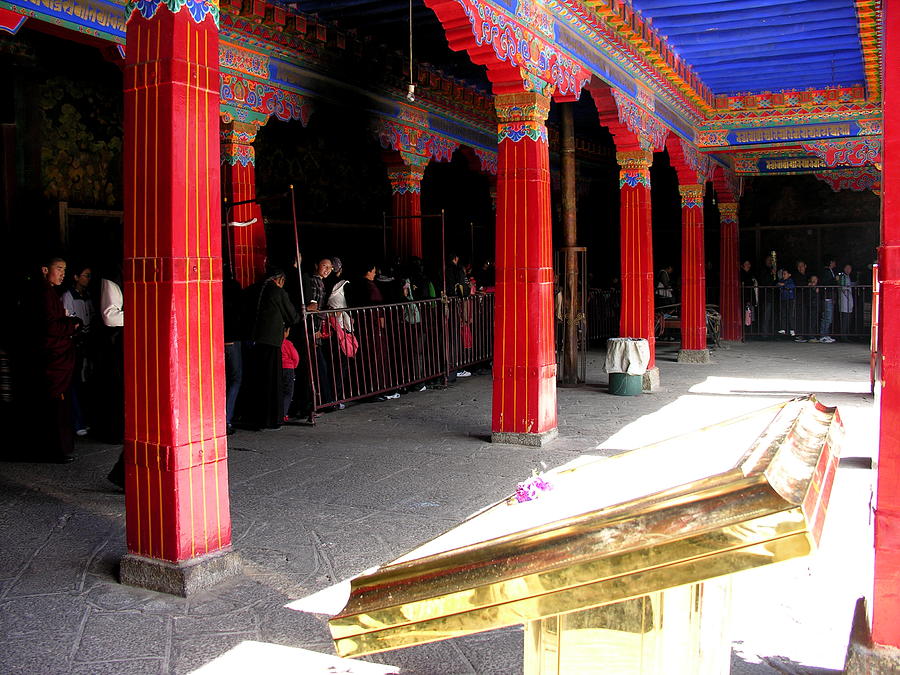 Tibet - Lhasa - Jokhang Temple #1 Photograph by Jacqueline M Lewis