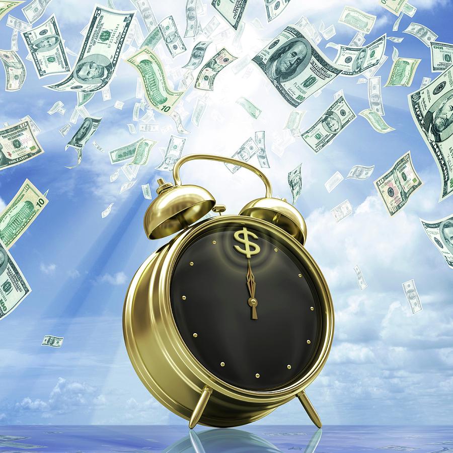 Time Is Money Photograph By Ktsdesign Science Photo Library