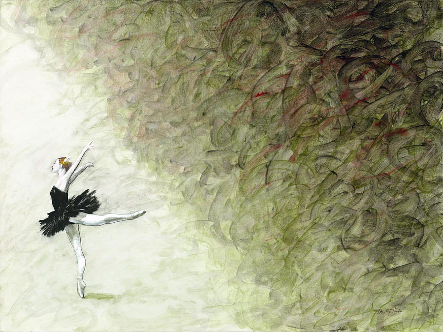 Tiny Dancer Painting by Jerome Lawrence