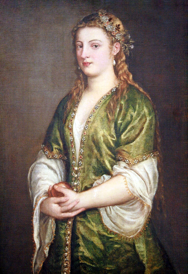 Titians Portrait Of A Lady Photograph by Cora Wandel