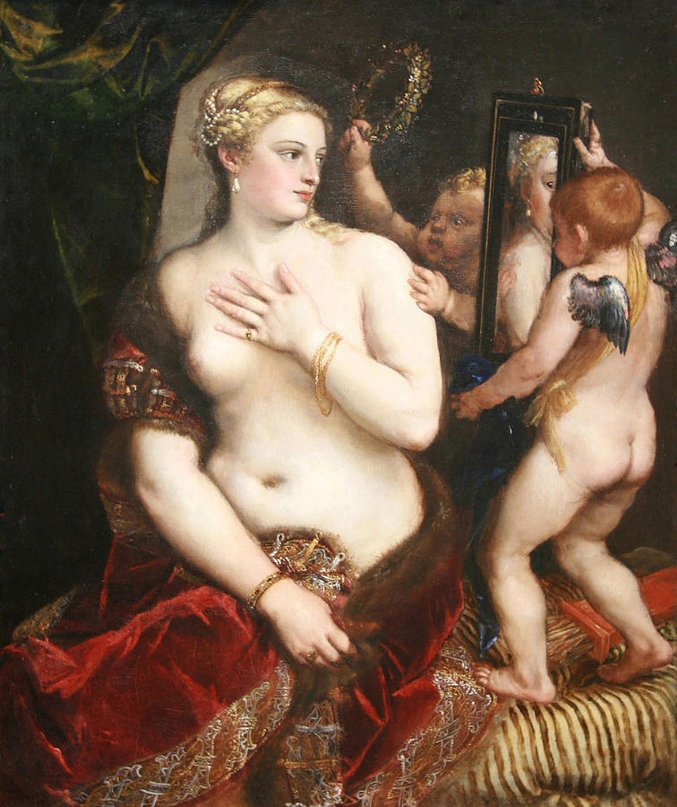 Titians Venus With A Mirror Photograph by Cora Wandel