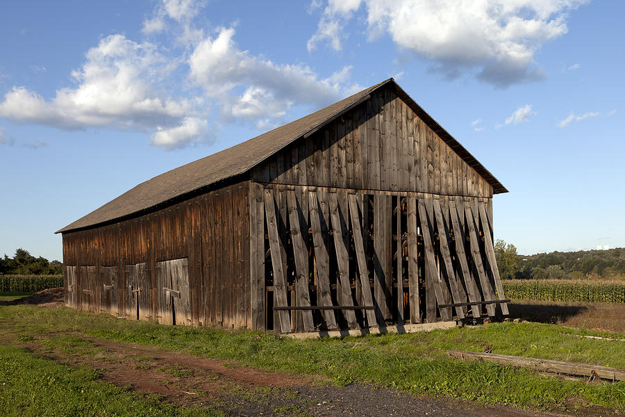 Tobacco Barns in Suffield Connecticut #1 Photograph by Carol M Highsmith