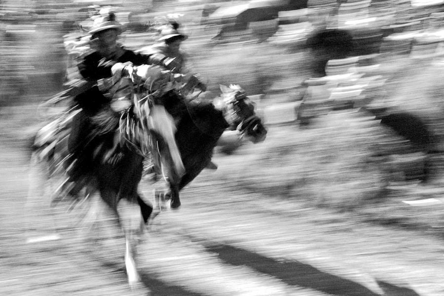 Todos Santos horse race #1 Photograph by Neil Pankler