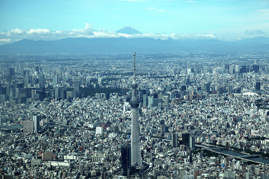 Tokyo Sky Tree #1 Photograph by Copyright By Tk21hx