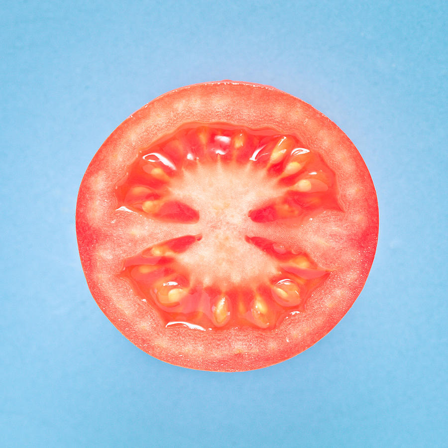 Tomato Photograph - Tomato #1 by Tom Gowanlock