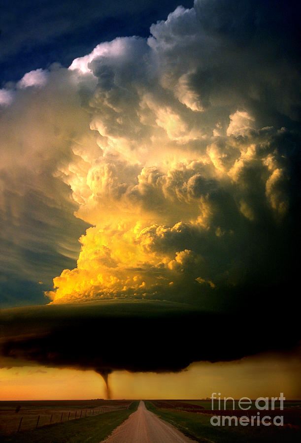 Tornado #1 Photograph by Mike Agliolo