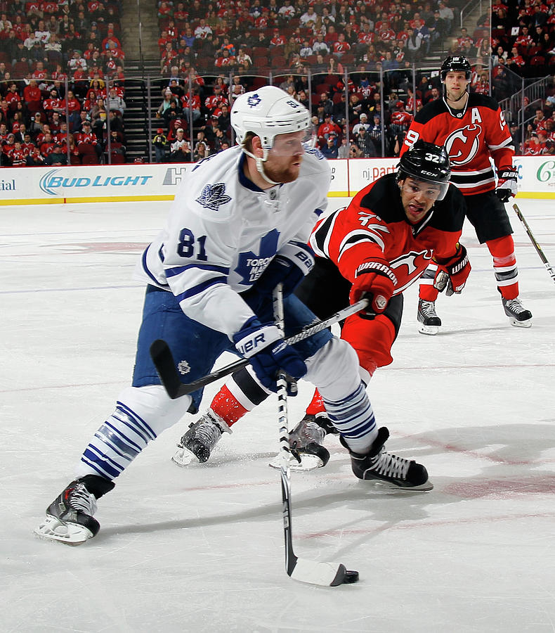 Toronto Maple Leafs V New Jersey Devils #1 Photograph by Bruce Bennett