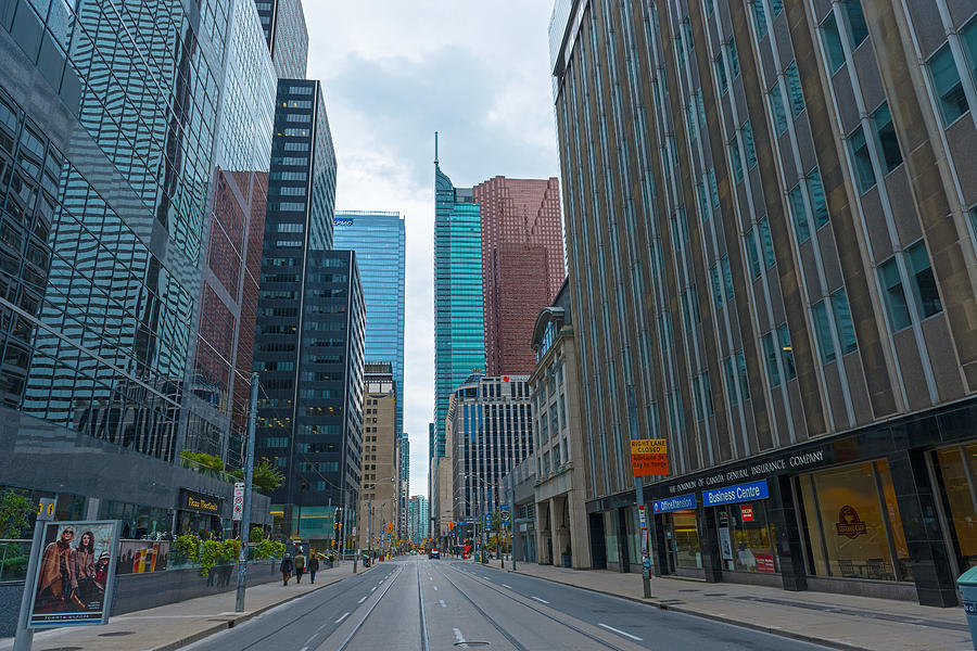 Toronto Skyscraper Office Towers #1 Photograph by Marek Poplawski