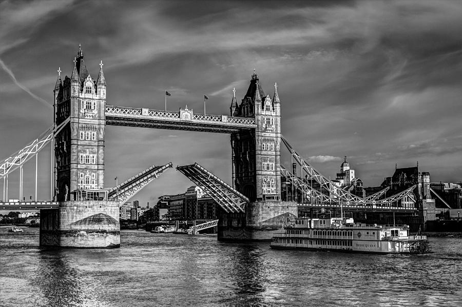 Tower Bridge London opening #1 Photograph by David Pyatt