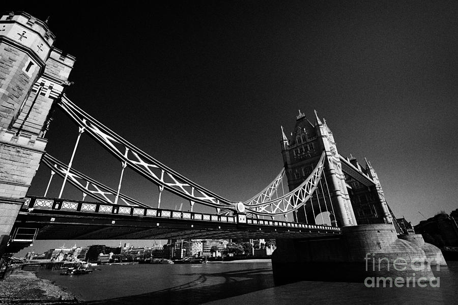 tower bridge over the river thames central London England UK Photograph ...