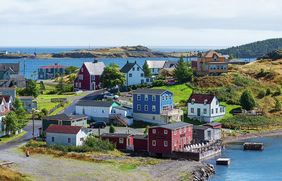 Architecture Photograph - Town Of Trinity, Newfoundland #1 by Panoramic Images