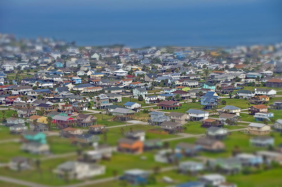 Toy Photograph - Toy Houses #1 by John Collins