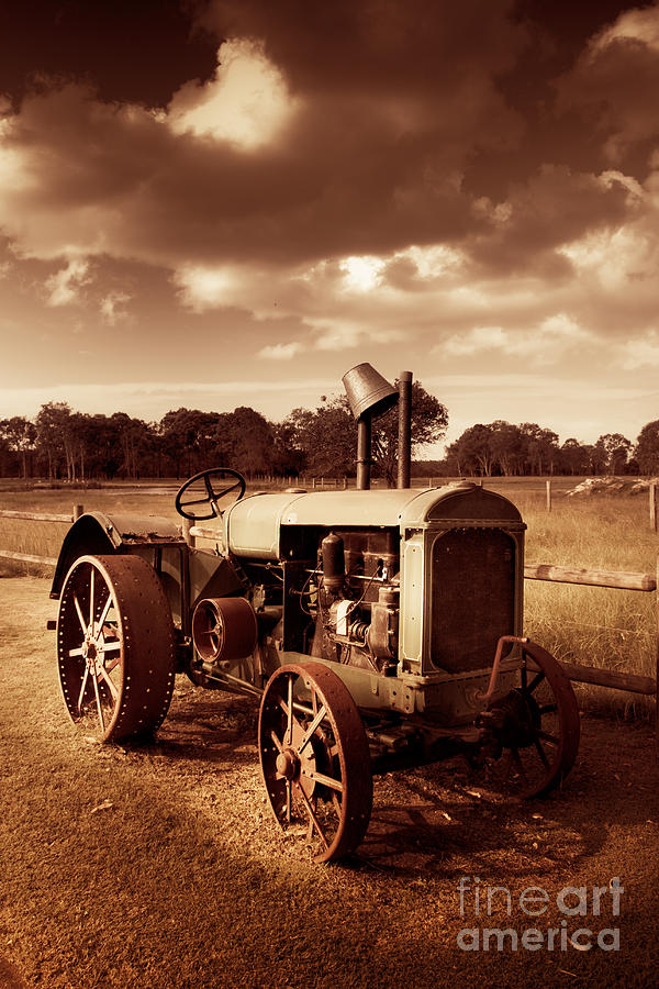 Tractor From Yesteryear #1 Photograph by Jorgo Photography