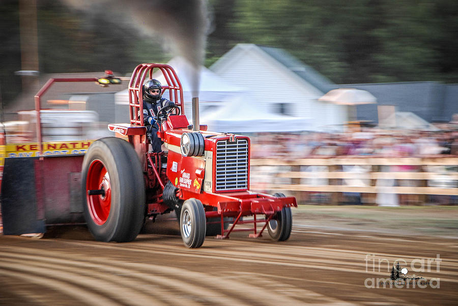 Farm Photograph - Tractor Pull #1 by Grace Grogan