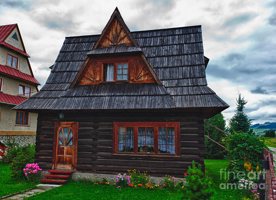 Traditional House in the High Tatra mountains Poland Photograph by
