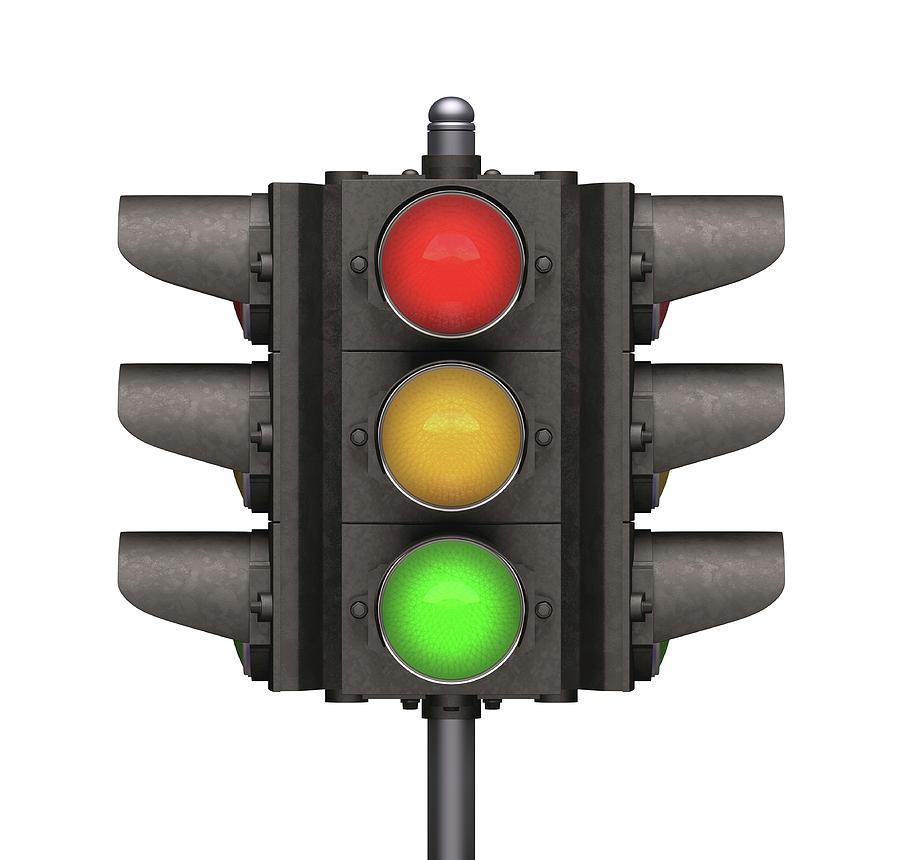 Traffic Lights #1 Photograph by Ktsdesign/science Photo Library