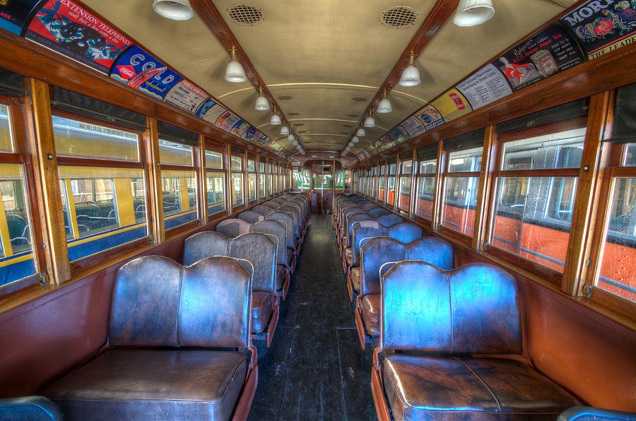 Train Interior #1 Photograph by Robin Mayoff